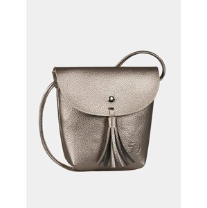 Béžová metalická crossbody kabelka Tom Tailor Denim Ida