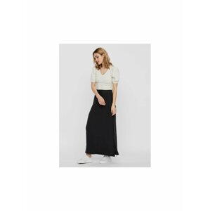 Černá basic maxi sukně VERO MODA Ava