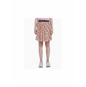 Růžová květovaná sukně Tom Tailor Denim