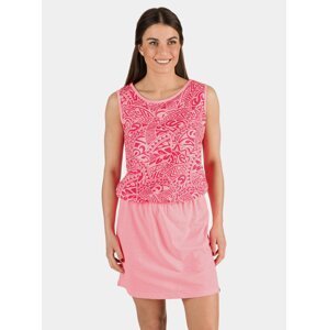 Růžové vzorované šaty SAM 73