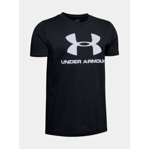 Černé klučičí tričko Sportstyle Under Armour