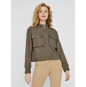 Khaki lehká bunda VERO MODA Lili