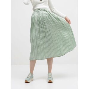 Zelená plisovaná maxi sukně ONLY Liva