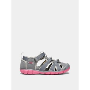Růžovo-šedé holčičí sandály Keen Seacamp II CNX Y
