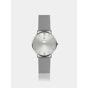 Dámské hodinky s nerezovým páskem ve stříbrné barvě Paul McNeal