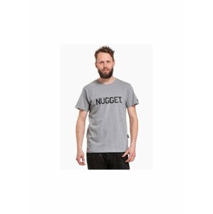 Šedé pánské tričko NUGGET Logo 20