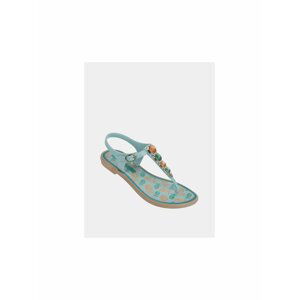 Modré holčičí sandály Grendha