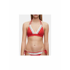 Červený dámský horní díl plavek Calvin Klein Underwear