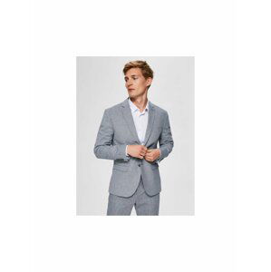 Světle modré slim fit sako Selected Homme Will