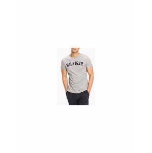 Tommy Hilfiger šedé pánské tričko SS Tee Logo