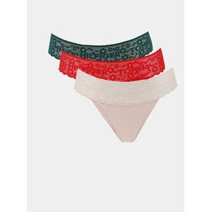 Tommy Hilfiger barevný 3pack tang 3P Thong