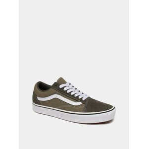 Khaki semišové tenisky VANS