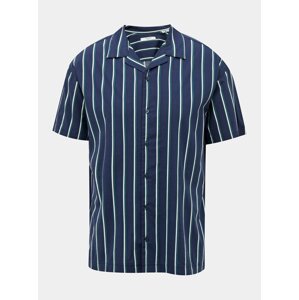 Tmavě modrá pruhovaná košile Jack & Jones Blastripe