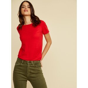 Červené dámské basic tričko ZOOT Baseline Trissie