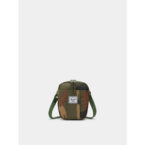 Zelená maskáčová crossbody taška Herschel Supply Cruz