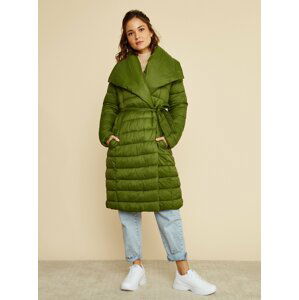 Zelený dámský zimní prošívaný kabát ZOOT Trisha