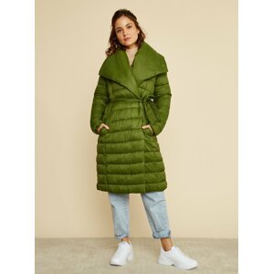 Zelený dámský zimní prošívaný kabát ZOOT.lab Trisha