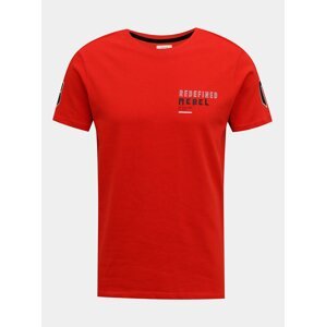 Červené tričko Redefined Rebel