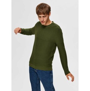 Zelený svetr Selected Homme-Conrad