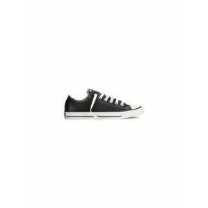 Černé kožené tenisky Converse Chuck Taylor All Star Black