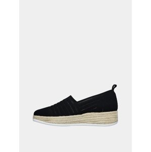 Skechers černé espadrilky s jutou Highlights 2.0. Homestretch Black