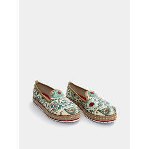 Goby barevné slip on Paisley