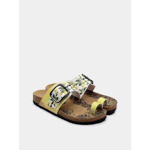 Calceo žluté sandály Thong Sandals Lemon