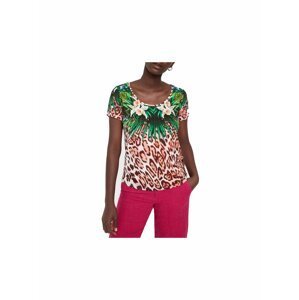 Desigual dámské tričko TS Jungle s barevnými motivy