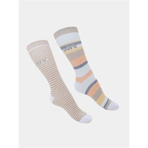 2PACK ponožky Levis vícebarevné