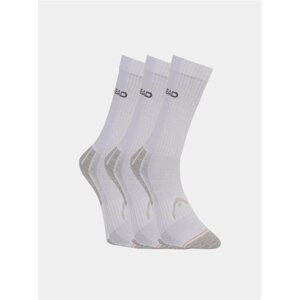 3PACK ponožky HEAD bílé