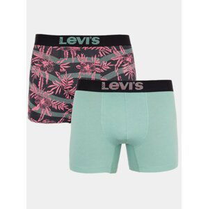 2PACK pánské boxerky Levis vícebarevné