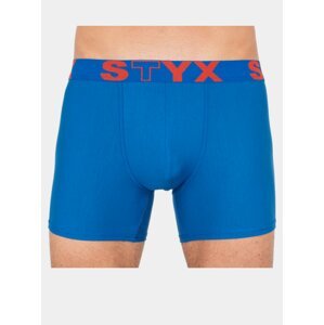 Pánské boxerky Styx long sportovní guma modré