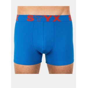 Pánské boxerky Styx sportovní guma modré