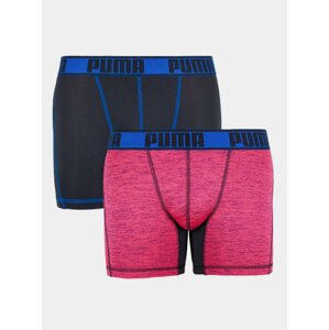 2PACK pánské boxerky Puma sportovní vícebarevné