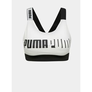 Bílá sportovní podprsenka Puma