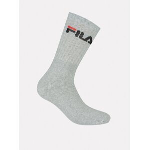 Sada tří páru ponožek v šedé barvě FILA