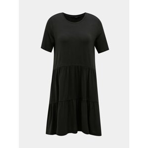Černé volné šaty AWARE by VERO MODA Java