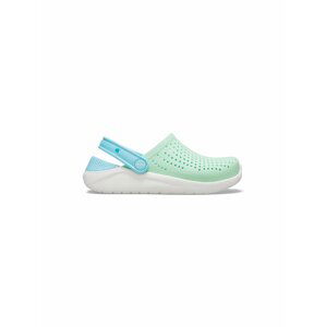 Zelené boty Crocs LiteRide Clog Neo Mint/White