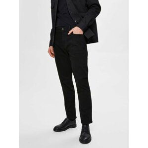 Černé slim fit džíny Selected Homme Leon