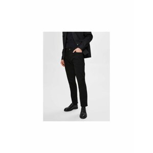 Černé slim fit džíny Selected Homme Leon