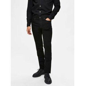 Tmavě modré slim fit džíny Selected Homme Leon