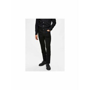 Tmavě modré slim fit džíny Selected Homme Leon