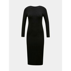 Černé dámské svetrové šaty JDY Kate