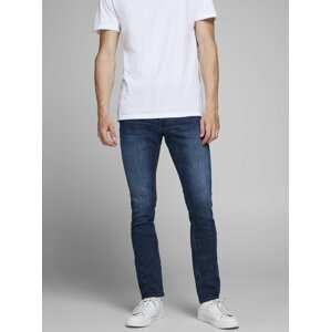 Modré slim fit džíny Jack & Jones Glenn