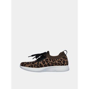 Skechers leopardí tenisky Bobs Squad 2 Troop Tiger