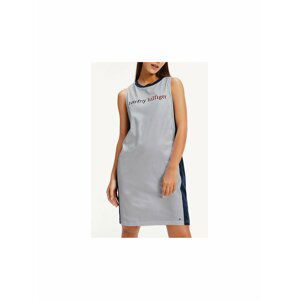 Tommy Hilfiger šedé šaty Night Dress Grey Heather