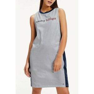 Tommy Hilfiger šedé šaty Night Dress Grey Heather