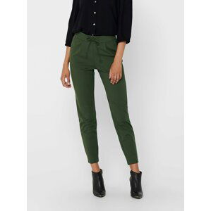 Zelené kalhoty Jacqueline de Yong Pretty