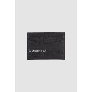 Calvin Klein černý kožený dokladovník Cardcase