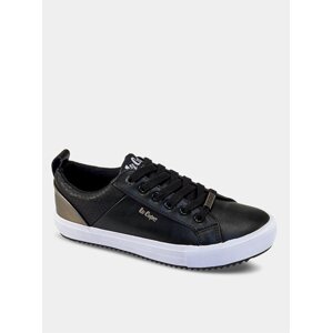 Lee Cooper černé tenisky Black/Gold